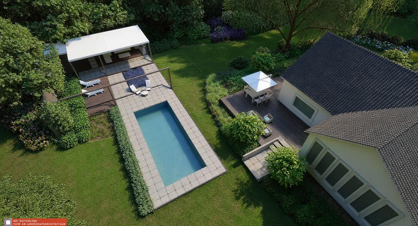 AI 3D – Bospoel (vogelvlucht)